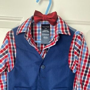 Náutica boy 4 piece vest set - worn once